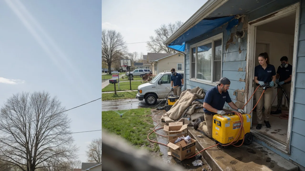 Basement Flood Cleanup in Gail, TX near me